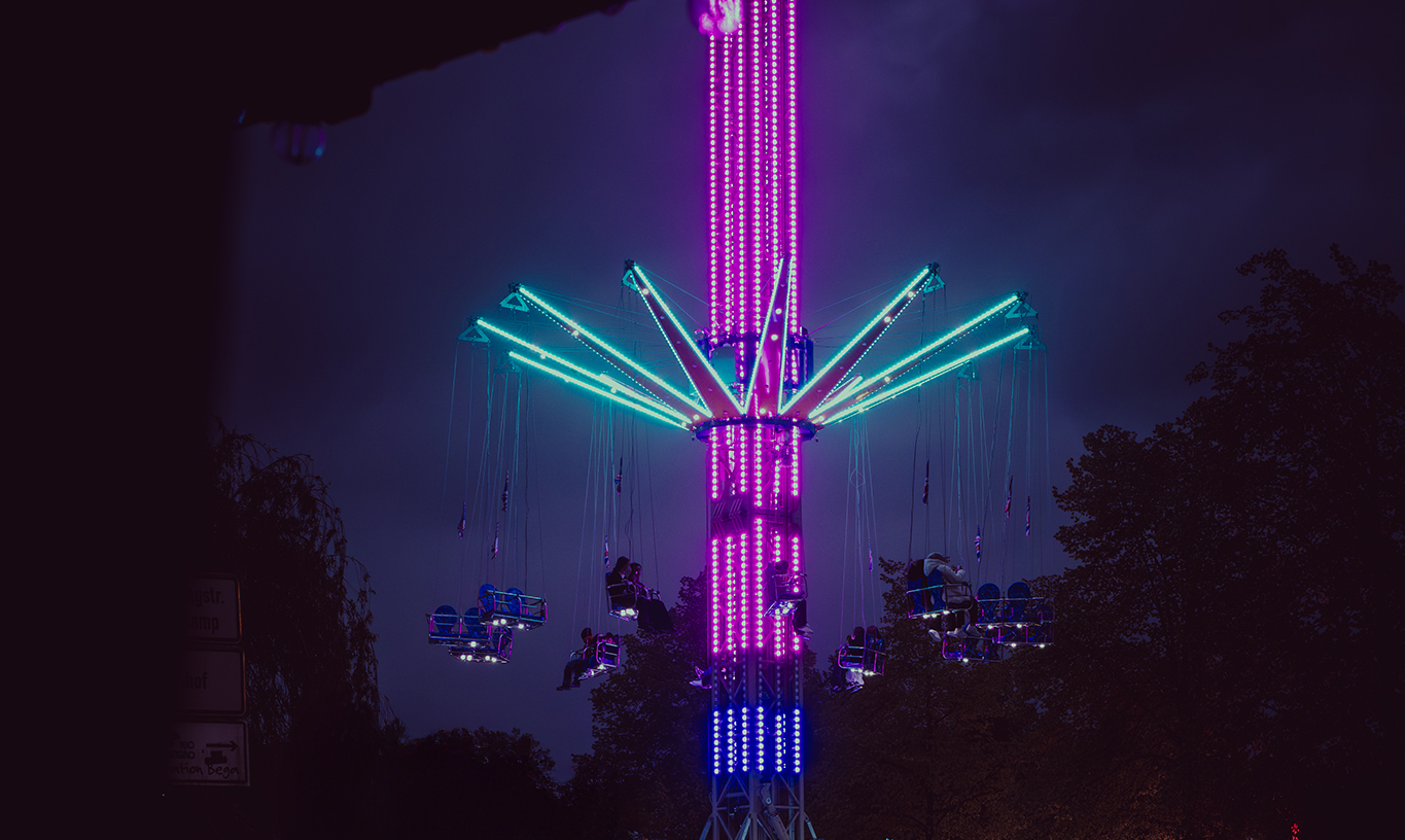 Lichterfest in der Stadt